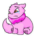 Sad pink wocky (old pre-customisation)