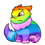 Sad rainbow wocky (old pre-customisation)