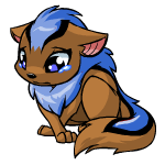 Sad blue xweetok (old pre-customisation)