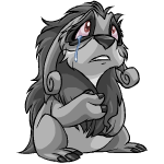 Sad grey yurble (old pre-customisation)