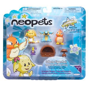 Pack de 3 Figurines de Collection Kacheek des Îles