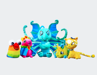 Neopets Keychain Plush