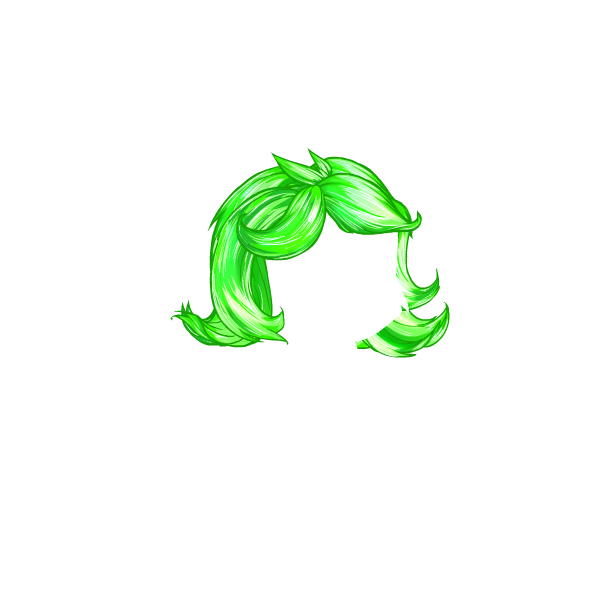 Green kougra wig sales