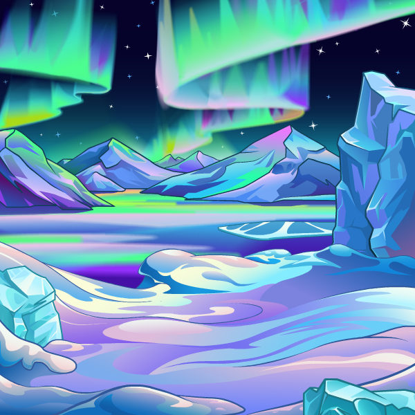 Arctic Aurora Borealis Background | Dress to Impress Arctic Aurora Borealis Background | Dress to Impress