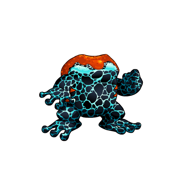 Split Quiggle Red-Backed Quiggle Body Paint | Infinite Closet: Neopets customization ...