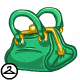 Fancy Green Chomby Purse