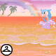 Thumbnail for Dyeworks Orange: Splashing Flotsam Beach Background