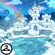 Thumbnail for Habbo Hotel Pixel Cloud Castle Background