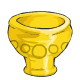 Golden Patterned Vase - r96