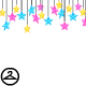 Thumbnail for Pixel Habbo Star Decorations Garland