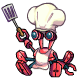 Chef Crabby-bot Toy - r101