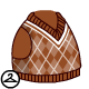 Thumbnail for Essential Brown Sweater Vest