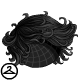 Thumbnail for Dyeworks Black: Maraquan Surfer Blue Wig
