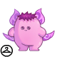Thumbnail for Giant Pink Flosset Petpet Wearable