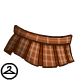 Thumbnail for Essential Brown Plaid Skirt