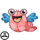 Mutant Overstuffed Faerie Slorg Plushie Handheld