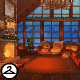 Cosy Ski Lodge Background