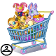 Thumbnail for Overflowing Plushie Shopping Cart Background Item