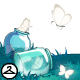Thumbnail for Dyeworks White: Enchanted Butterfly Jars Foreground