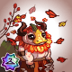 Fall Woodland Minitheus Petpet Foreground