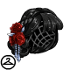 Thumbnail for Dyeworks Black: Void Elegant Short Wig with Roses