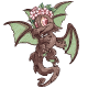 Prismatic Blossom: Blooming Woodland Draik - r500