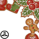 Thumbnail for Decorated Gingerbread Cookie Frame