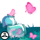Thumbnail for Dyeworks Pink: Enchanted Butterfly Jars Foreground
