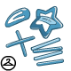 Thumbnail for Essential Blue Hair Accessories
