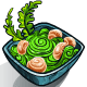 Escargot with Kelp Salad