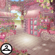 Thumbnail for Dyeworks Pink: Vintage Valentine Flower Vendor Background