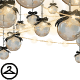 Thumbnail for New Years Baubles and Fairy Lights Garland