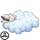 Thumbnail for Pixel Habbo Hotel Fluffy Cloud Trinket