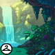 Thumbnail for Enchanted Forest Waterfall Background