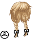 Thumbnail for Dyeworks Blonde: Gothic Grey Braids Wig