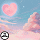 Thumbnail for Premium Collectible: Heart-Shaped Moon Background