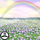 Thumbnail for Dyeworks Lavender: Rainbow Field Background