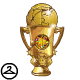 Now feel like a winner with the Altador Cup trophy in your hand!