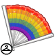 Thumbnail for Rainbow Folding Fan
