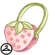 Thumbnail for Dyeworks White: Pastel Strawberry Purse