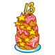 Neopets 13th Birthday Cake