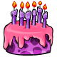 Pink Neopets 6th Birthday Cake