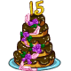 Neopets 15th Birthday Cake