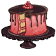 Chocolate Raspberry Ganache Cake