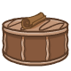 Chocolate Drum Cake