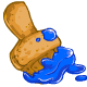 Blue PaintBrush Cookie - r98