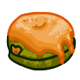 Pumpkin-Filled Doughnut