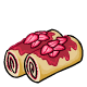 Strawberry Smothered Swiss Roll