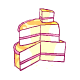 1/3 Lemon Swirl Usul Cake