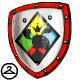 This Roo Island themed shield will look great hanging in your closet, or out in the Battledome!